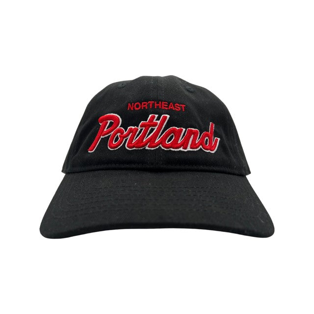 Northeast Portland Black Dad Hat